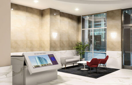 Renderings-Tower 1851_Reception Desk